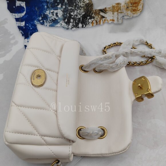 Coach tabby shoulder bag 20 with quilting - Picture 7 of 11